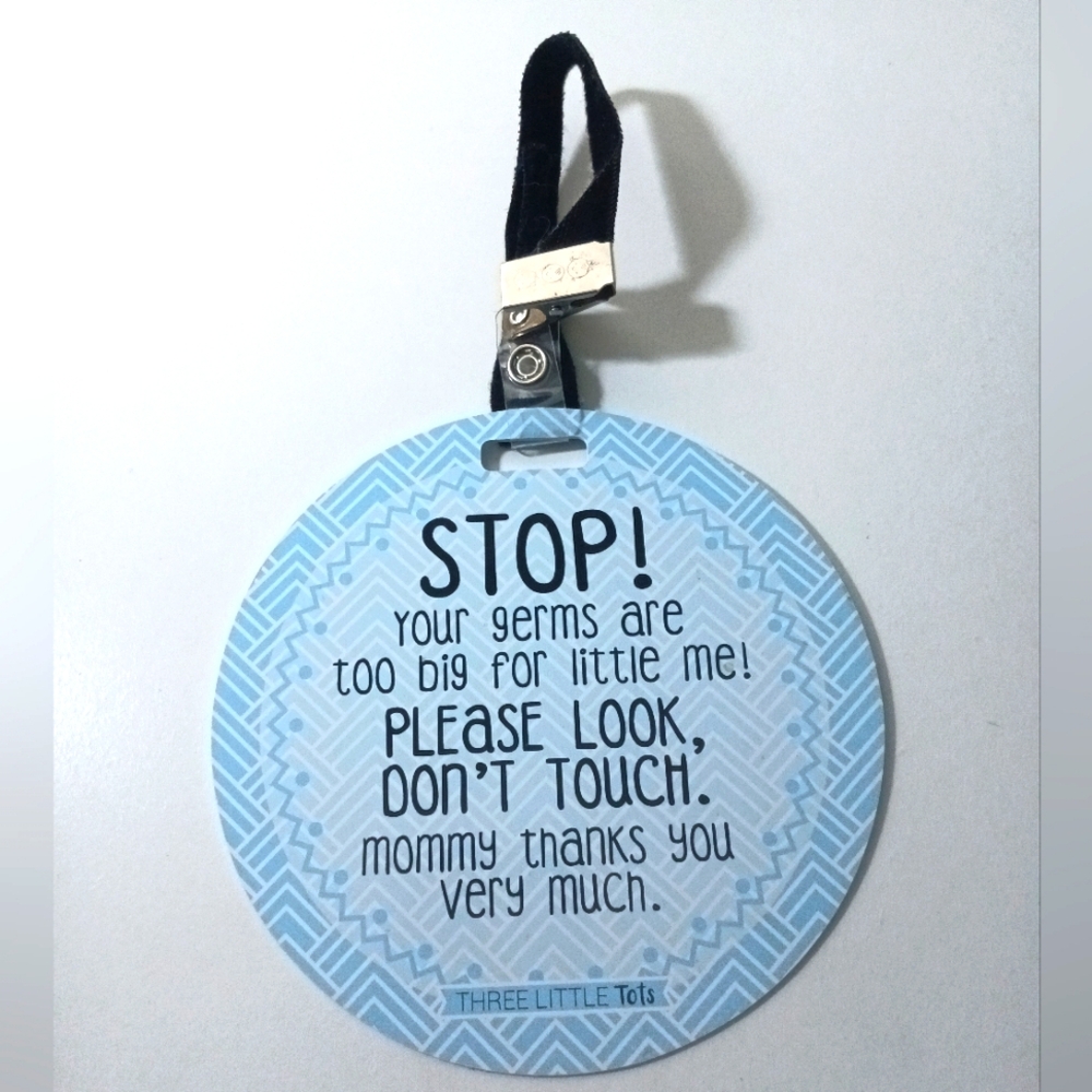 Three Little Tots Car Seat Sign